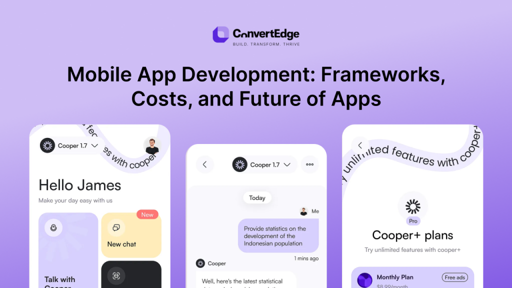 mobile app development, android ios app development, mobile app frameworks